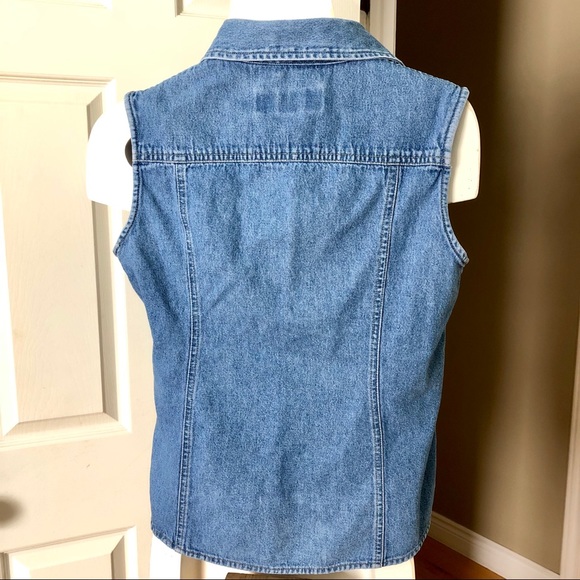 Vintage Roughwear denim vest - Size M - Picture 2 of 8